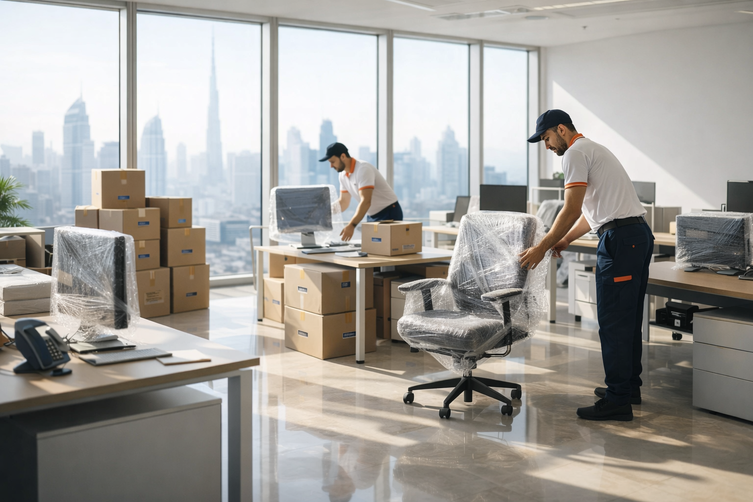 office moving in Dubai