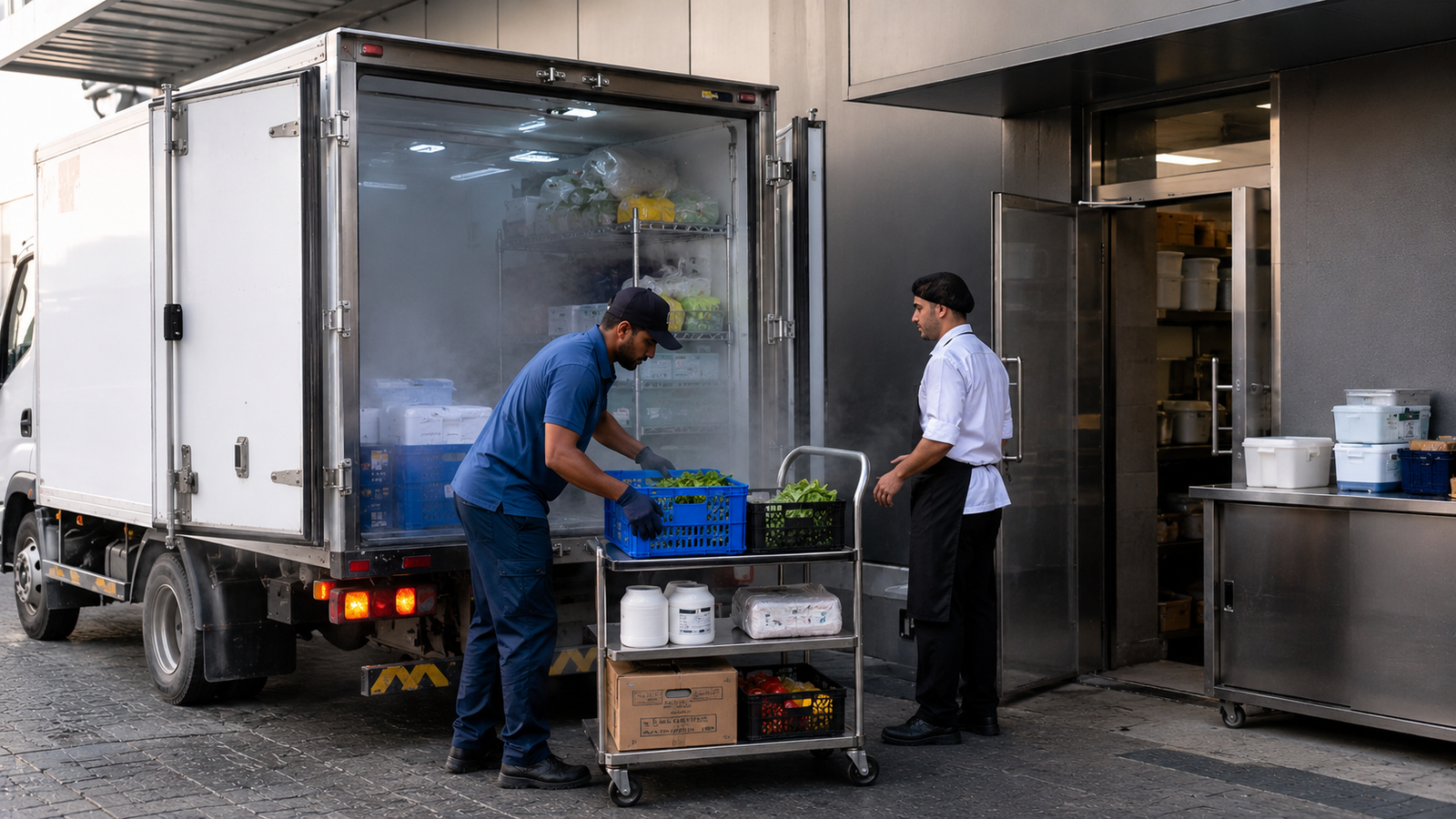 restaurant cold delivery in Dubai