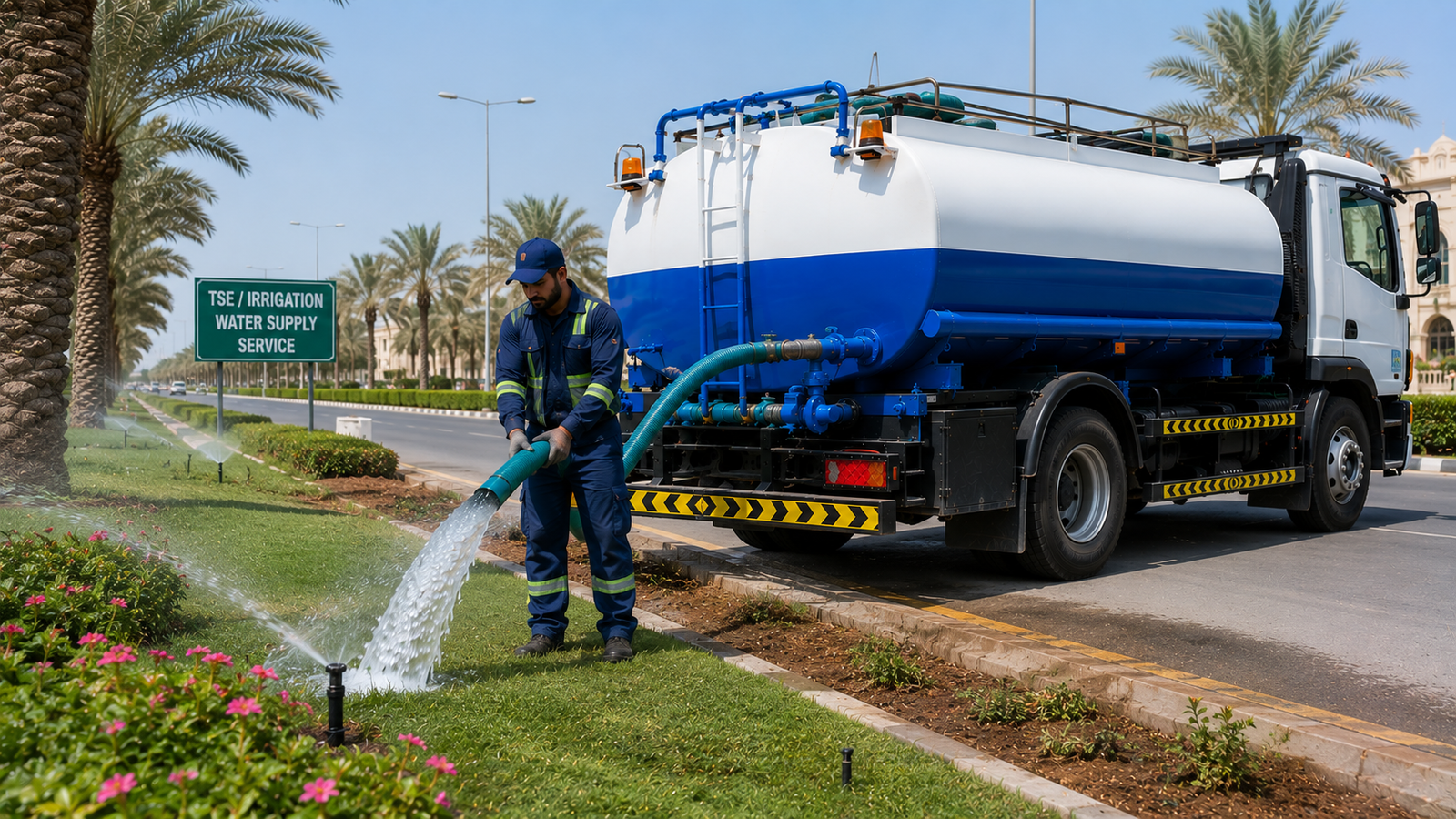 irrigation water supply in Dubai