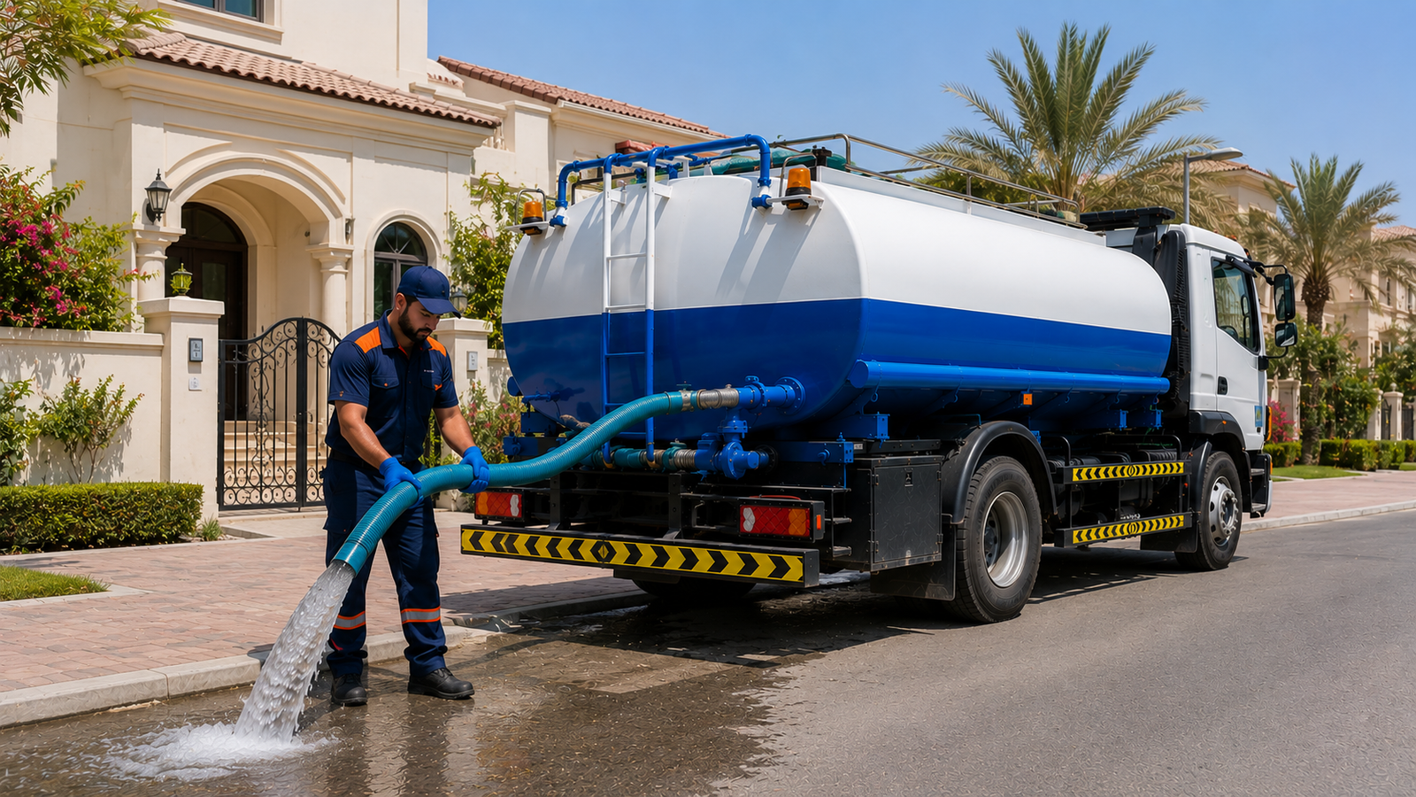 villa water supply in Dubai