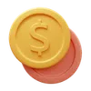 Fixed quote pricing icon for transport service