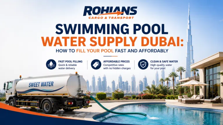 swimming pool water supply Dubai