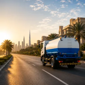 Water tanker supply service in Dubai by Rohians Cargo and Transport L.L.C