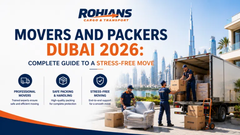 Movers and packers Dubai 2026 complete moving guide by Rohians Cargo and Transport L.L.C