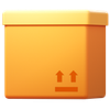 Packing boxes icon for movers and packers service