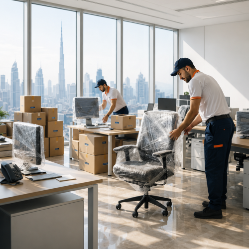 Moving in Dubai service by Rohians Cargo and Transport L.L.C